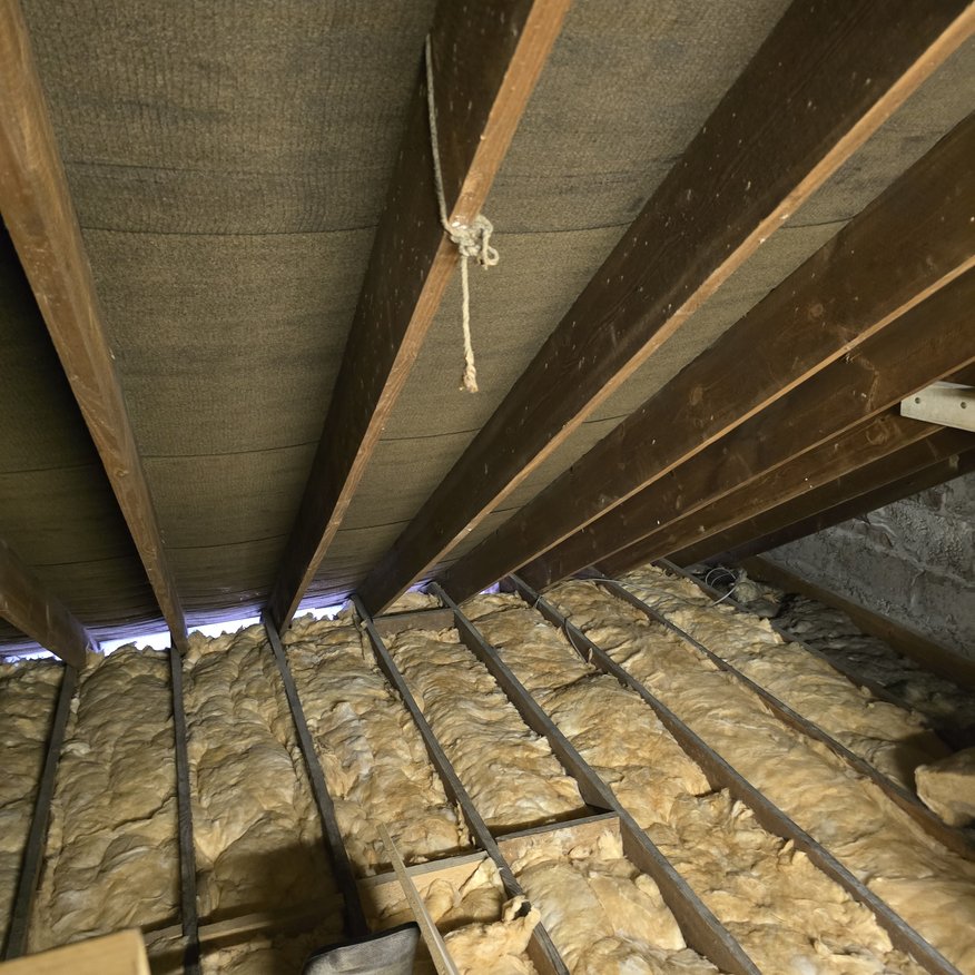 “Eaves ventilation maintained to allow air circulation and prevent condensation.”