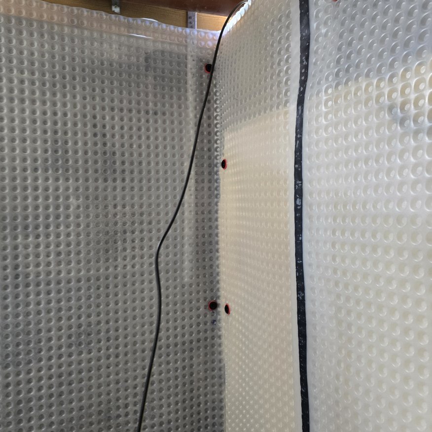 “Continuous, seamless tanking system applied for long-term damp protection.”